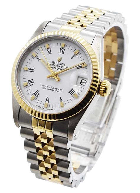 rolex mid size datejust|Rolex Datejust 31 two tone.